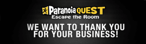 We want to thank you for your business