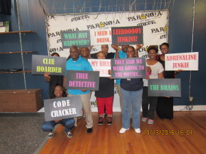 where to celebrate birthday party. Paranoia Quest escape room