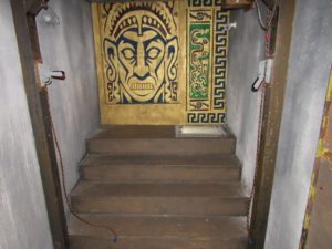 The Dig Escape Room Staircase