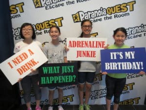 Fun birthday party in Atlanta