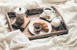 Breakfast in bed