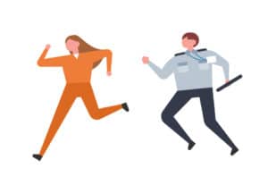 Escape Room Near Me Shares The 5 Most Famous Escapes in History - Prisoner Running From Guard